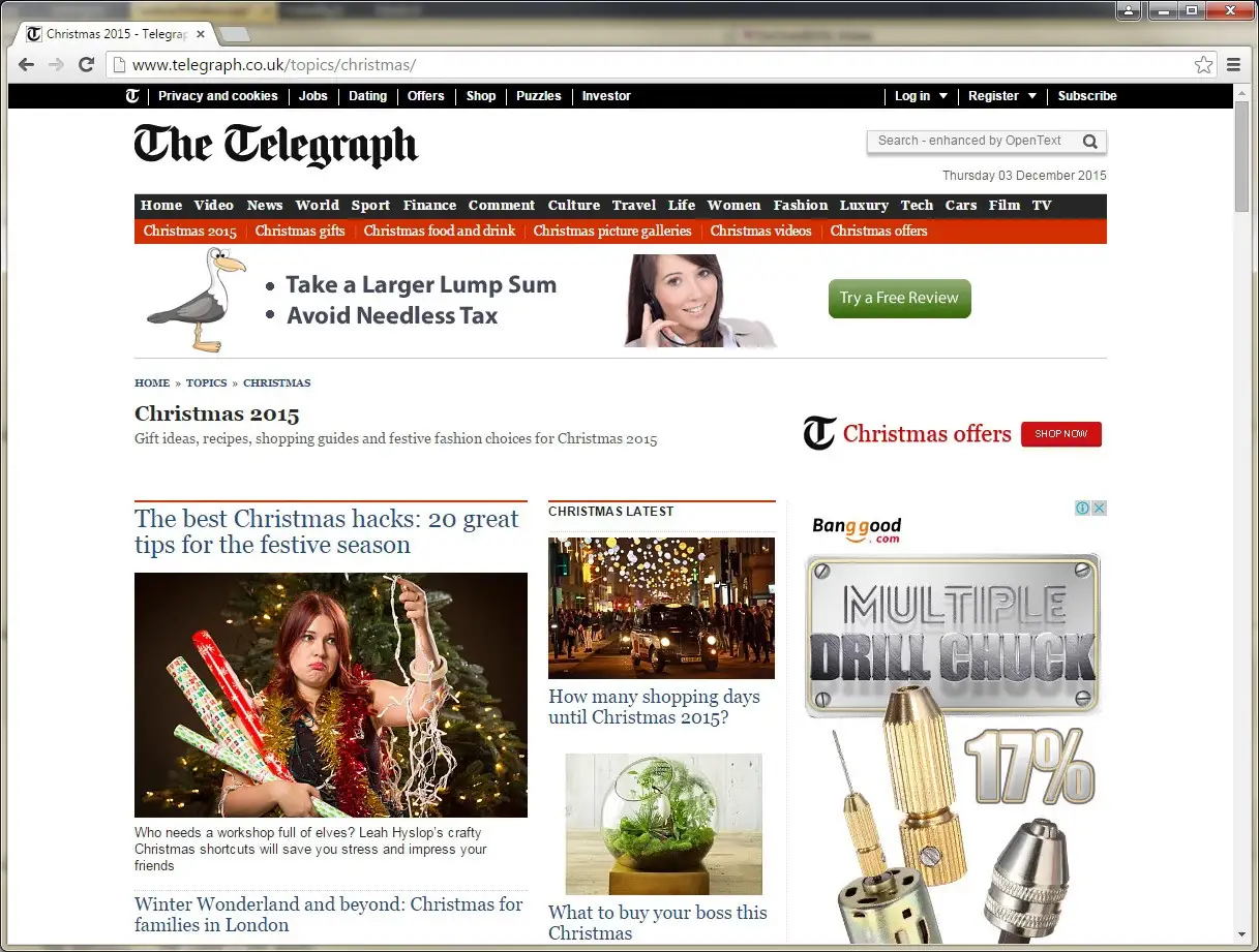 News site content modification